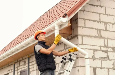 Pose et remplacement de gouttières à Cargiaca